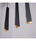 Prysm 3 Light Bar Pendant Ceiling Light Black-10