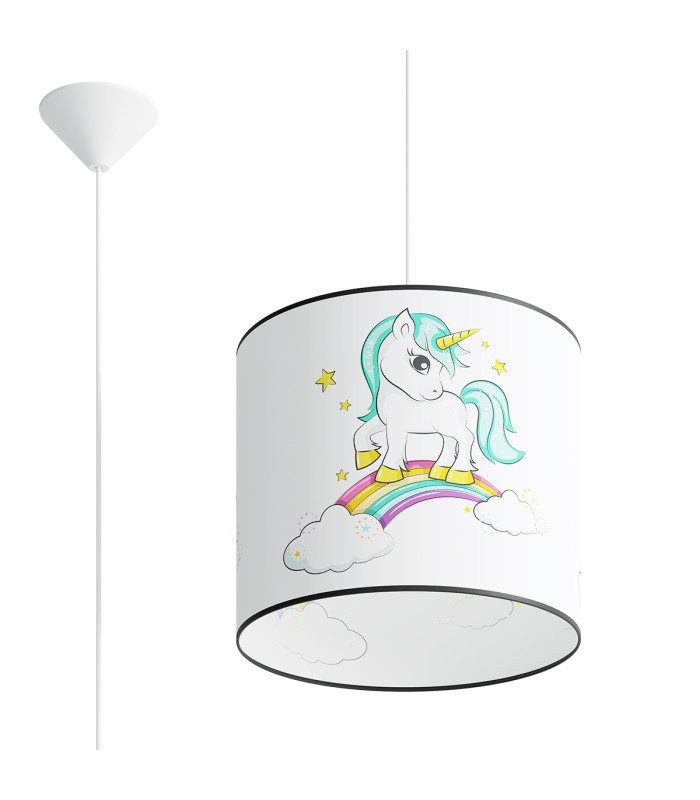Unicorn Cylindrical Pendant Ceiling Light 30cm-1
