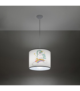 Unicorn Cylindrical Pendant Ceiling Light 30cm-2