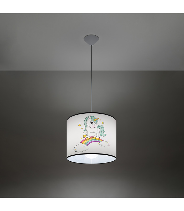 Unicorn Cylindrical Pendant Ceiling Light 30cm-2