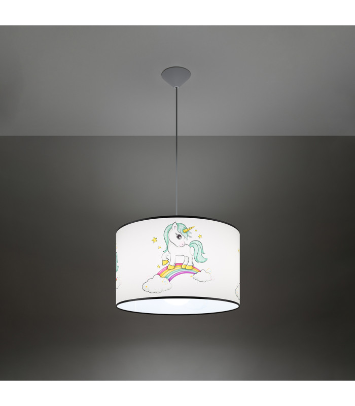 Unicorn Cylindrical Pendant Ceiling Light 40cm-2