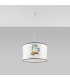 Unicorn Cylindrical Pendant Ceiling Light 40cm-3