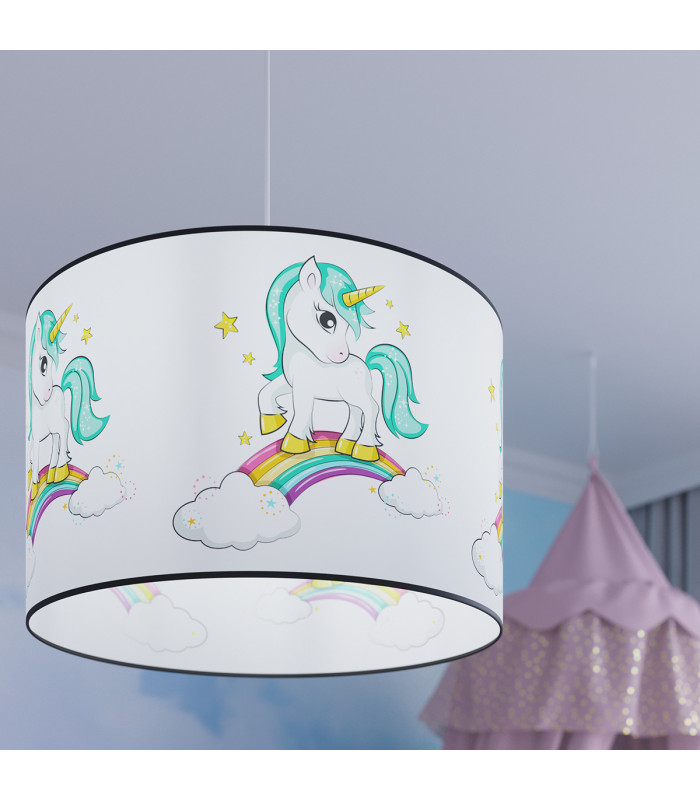 Unicorn Cylindrical Pendant Ceiling Light 40cm-9
