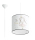 Princess Cylindrical Pendant Ceiling Light 30cm-1