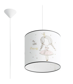 Princess Cylindrical Pendant Ceiling Light 30cm-1