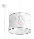 Princess Cylindrical Pendant Ceiling Light 40cm-1