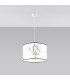 Princess Cylindrical Pendant Ceiling Light 40cm-3