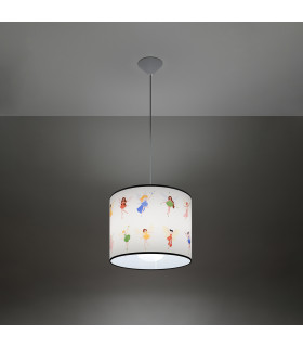 Fairy Cylindrical Pendant Ceiling Light 30cm-2