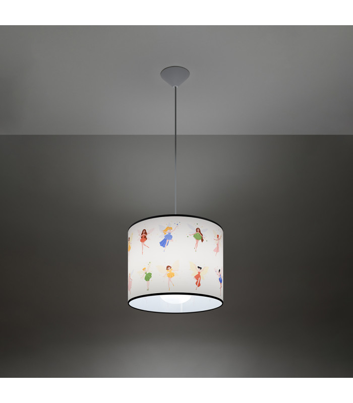 Fairy Cylindrical Pendant Ceiling Light 30cm-2