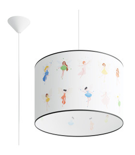 Fairy Cylindrical Pendant Ceiling Light 40cm-1