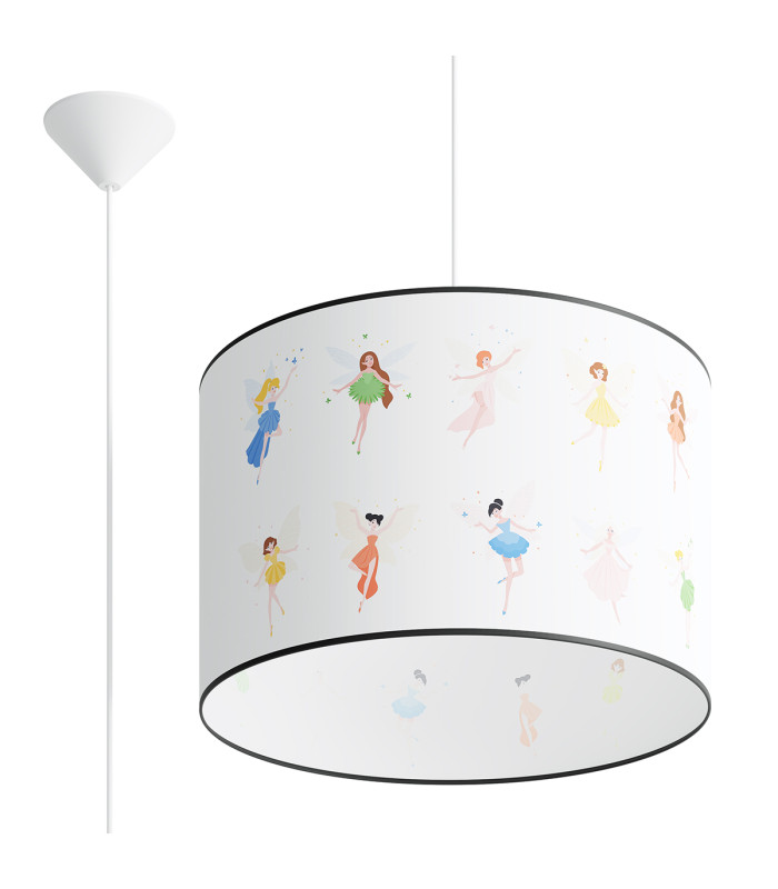 Fairy Cylindrical Pendant Ceiling Light 40cm-1