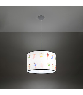 Fairy Cylindrical Pendant Ceiling Light 40cm-2