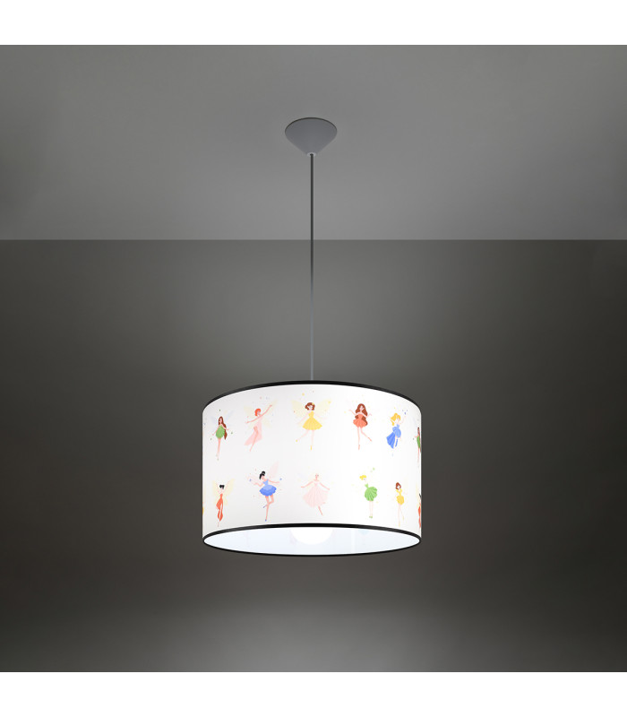 Fairy Cylindrical Pendant Ceiling Light 40cm-2