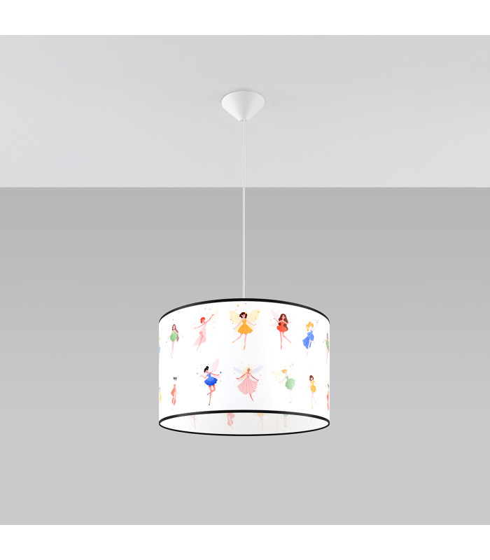 Fairy Cylindrical Pendant Ceiling Light 40cm-3
