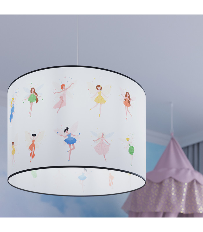 Fairy Cylindrical Pendant Ceiling Light 40cm-9