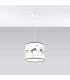 Cat Cylindrical Pendant Ceiling Light 30cm-2