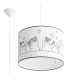 Cat Cylindrical Pendant Ceiling Light 40cm-1