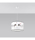 Cat Cylindrical Pendant Ceiling Light 40cm-3