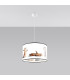 Koty Cylindrical Pendant Ceiling Light Kitty 40cm-2