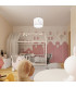 Sowy Cylindrical Pendant Ceiling Light Owls 30cm-7