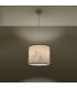 Sowy Cylindrical Pendant Ceiling Light Owls 40cm-2