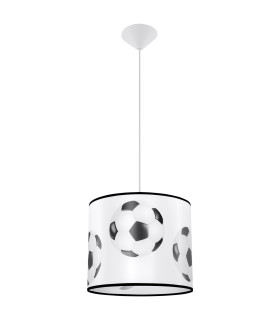 Piłka Cylindrical Pendant Ceiling Light Football A 30cm-1