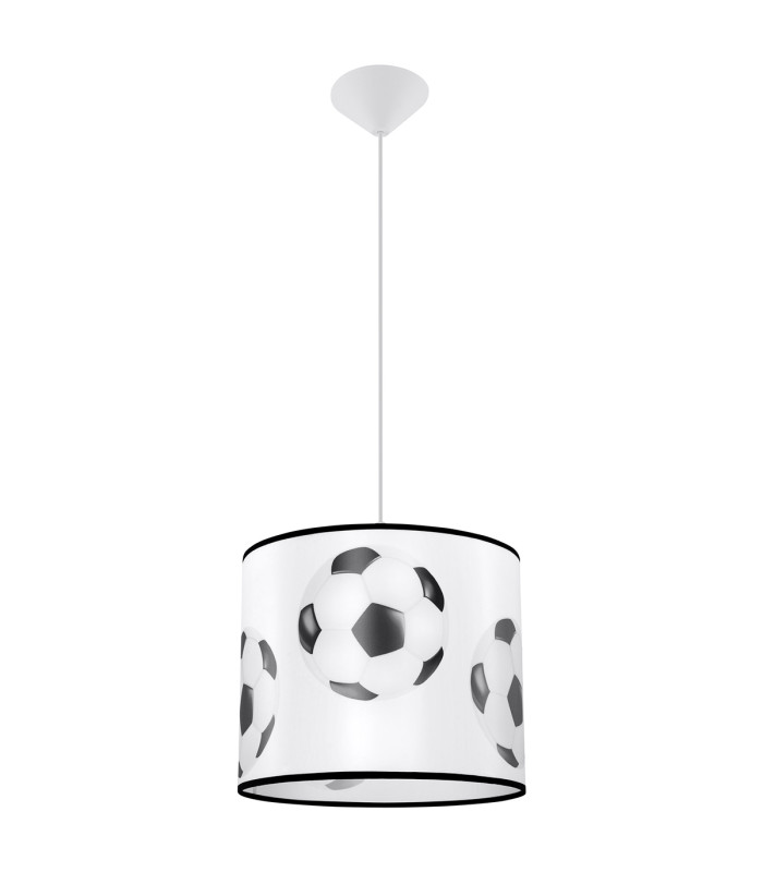 Piłka Cylindrical Pendant Ceiling Light Football A 30cm-1
