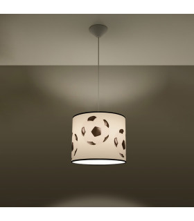 Piłka Cylindrical Pendant Ceiling Light Football A 30cm-2