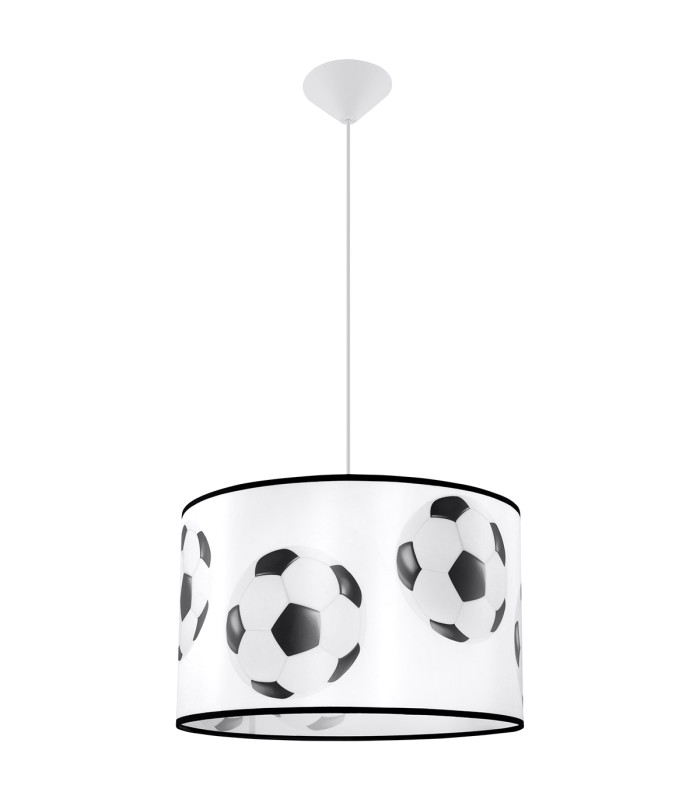 Piłka Cylindrical Pendant Ceiling Light Football A 40cm-1