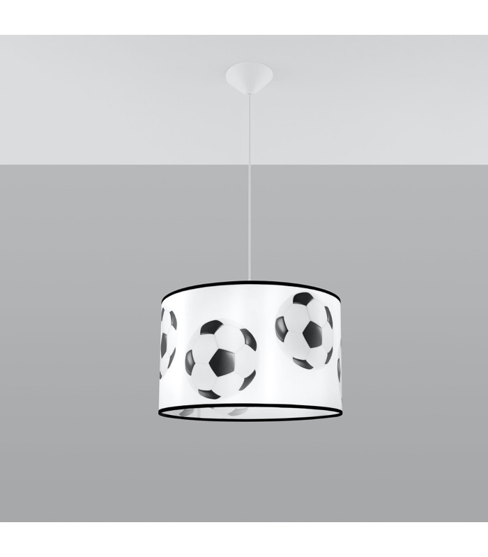 Piłka Cylindrical Pendant Ceiling Light Football A 40cm-3