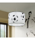 Piłka Cylindrical Pendant Ceiling Light Football A 40cm-8