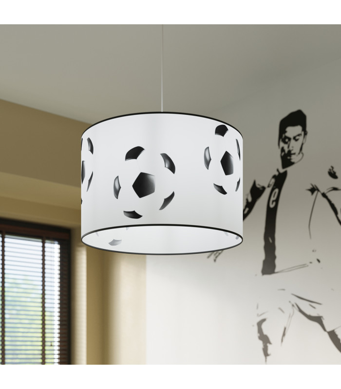 Piłka Cylindrical Pendant Ceiling Light Football A 40cm-8