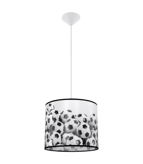 Piłka Cylindrical Pendant Ceiling Light Football B 30cm-1