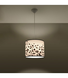 Piłka Cylindrical Pendant Ceiling Light Football B 30cm-2