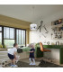 Piłka Cylindrical Pendant Ceiling Light Football B 30cm-6