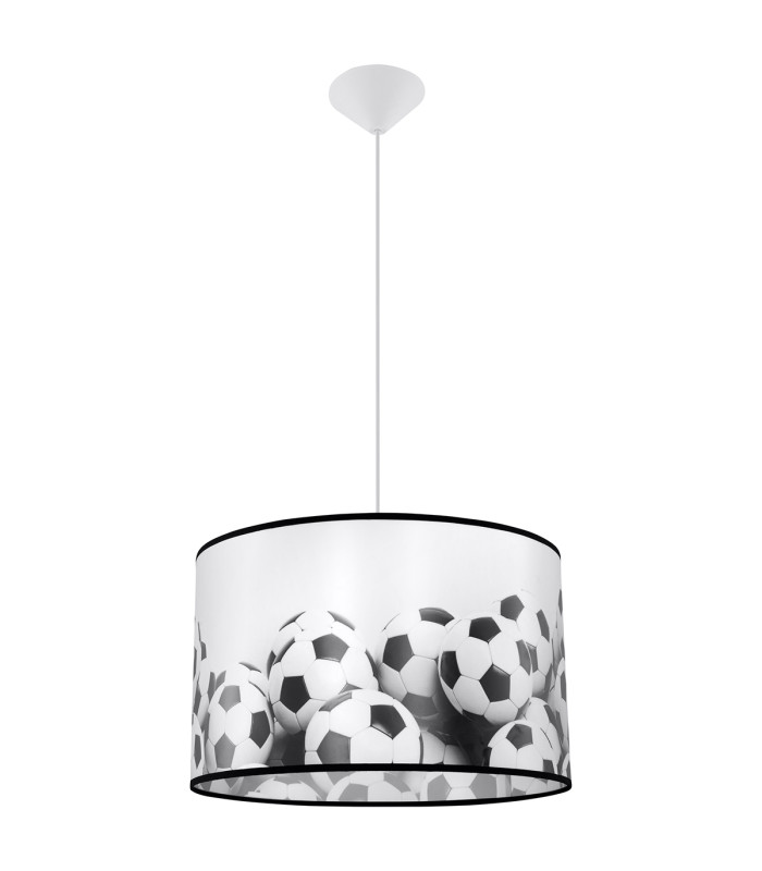 Piłka Cylindrical Pendant Ceiling Light Football B 40cm-1
