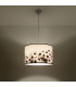 Piłka Cylindrical Pendant Ceiling Light Football B 40cm-2