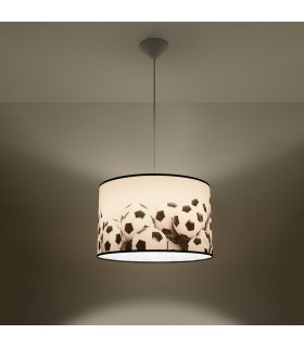Piłka Cylindrical Pendant Ceiling Light Football B 40cm-2