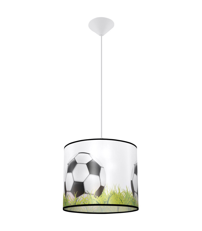 Piłka Cylindrical Pendant Ceiling Light Football C 30cm-1