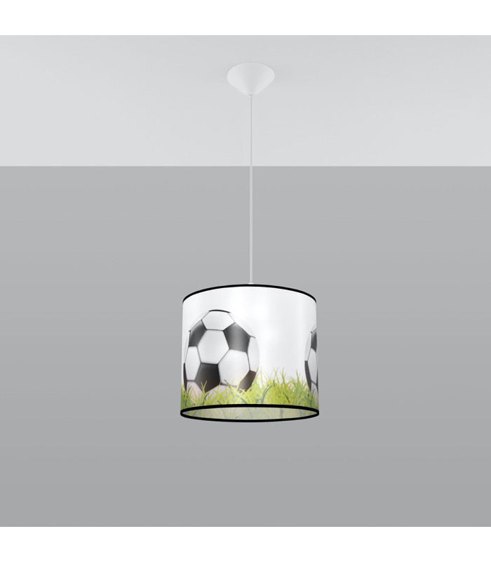 Piłka Cylindrical Pendant Ceiling Light Football C 30cm-3