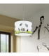 Piłka Cylindrical Pendant Ceiling Light Football C 30cm-8