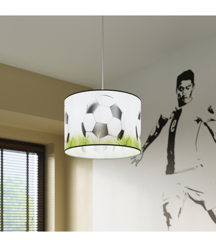 Piłka Cylindrical Pendant Ceiling Light Football C 30cm-8