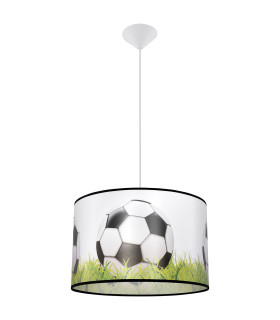 Piłka Cylindrical Pendant Ceiling Light Football C 40cm-1