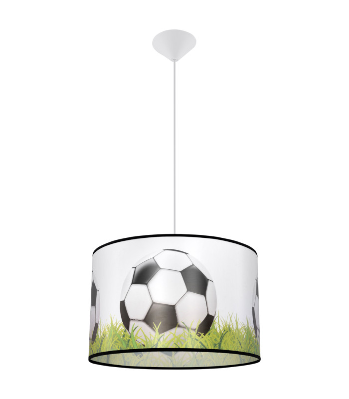 Piłka Cylindrical Pendant Ceiling Light Football C 40cm-1