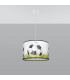 Piłka Cylindrical Pendant Ceiling Light Football C 40cm-3