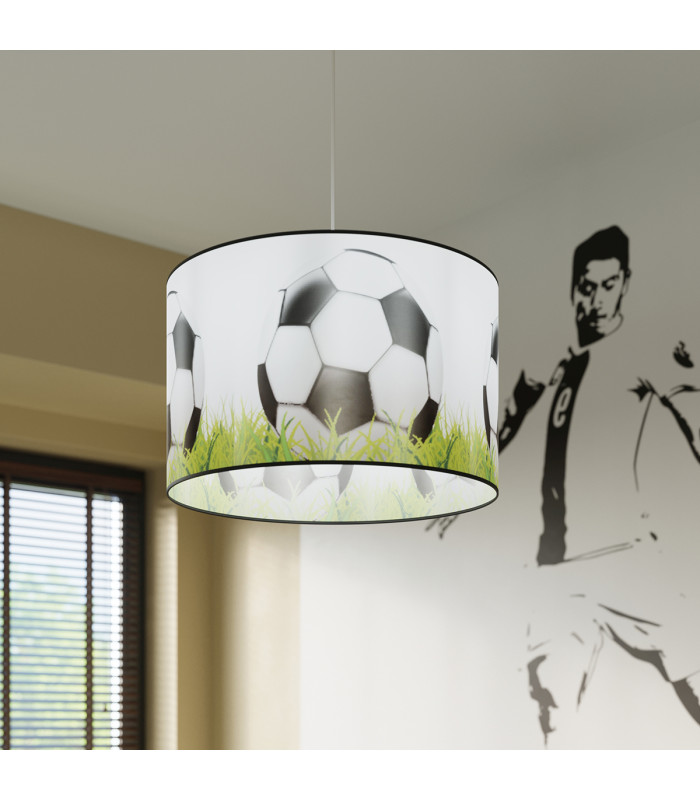 Piłka Cylindrical Pendant Ceiling Light Football C 40cm-8