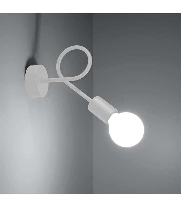 Loop Wall Lamp White-2