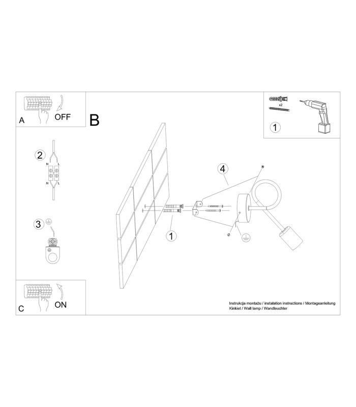 Loop Wall Lamp White-5