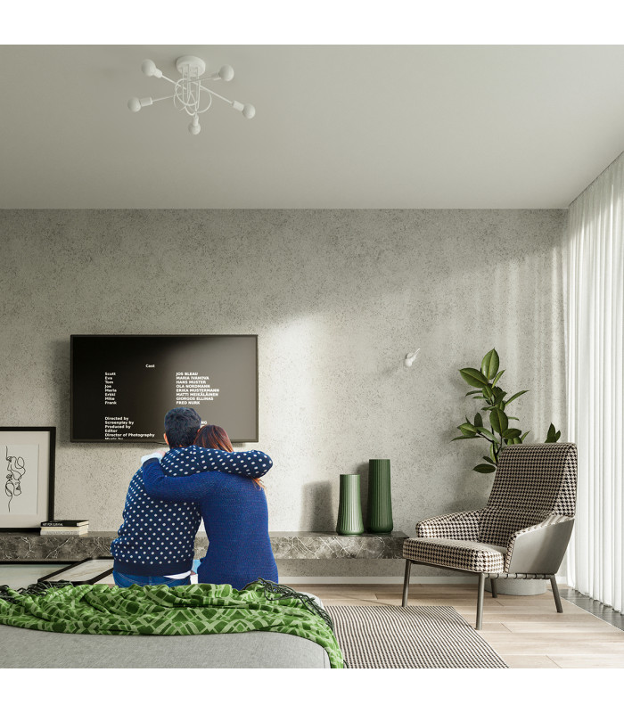 Loop Wall Lamp White-7