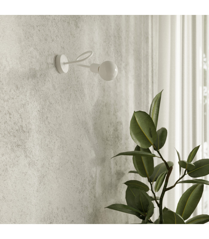 Loop Wall Lamp White-8